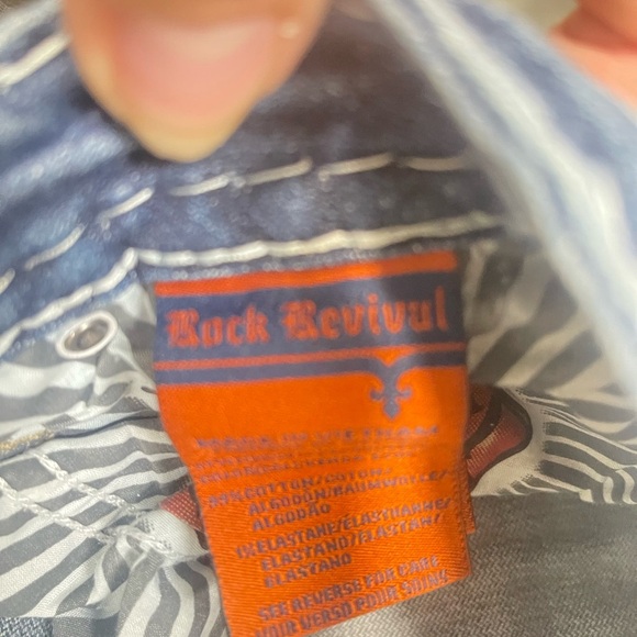 Rock Revival Distressed Denim Jeans - Picture 11 of 12